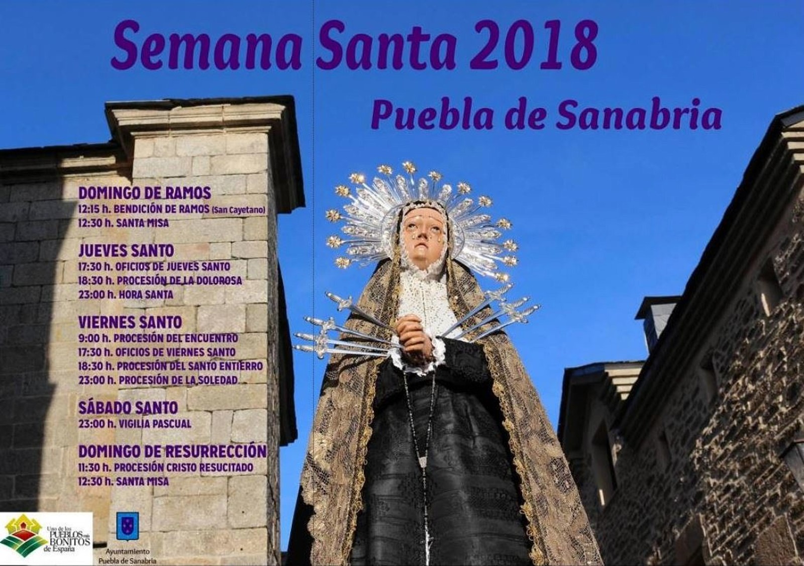 Semana Santa en Puebla de Sanabria 2018 Puebla de Sanabria